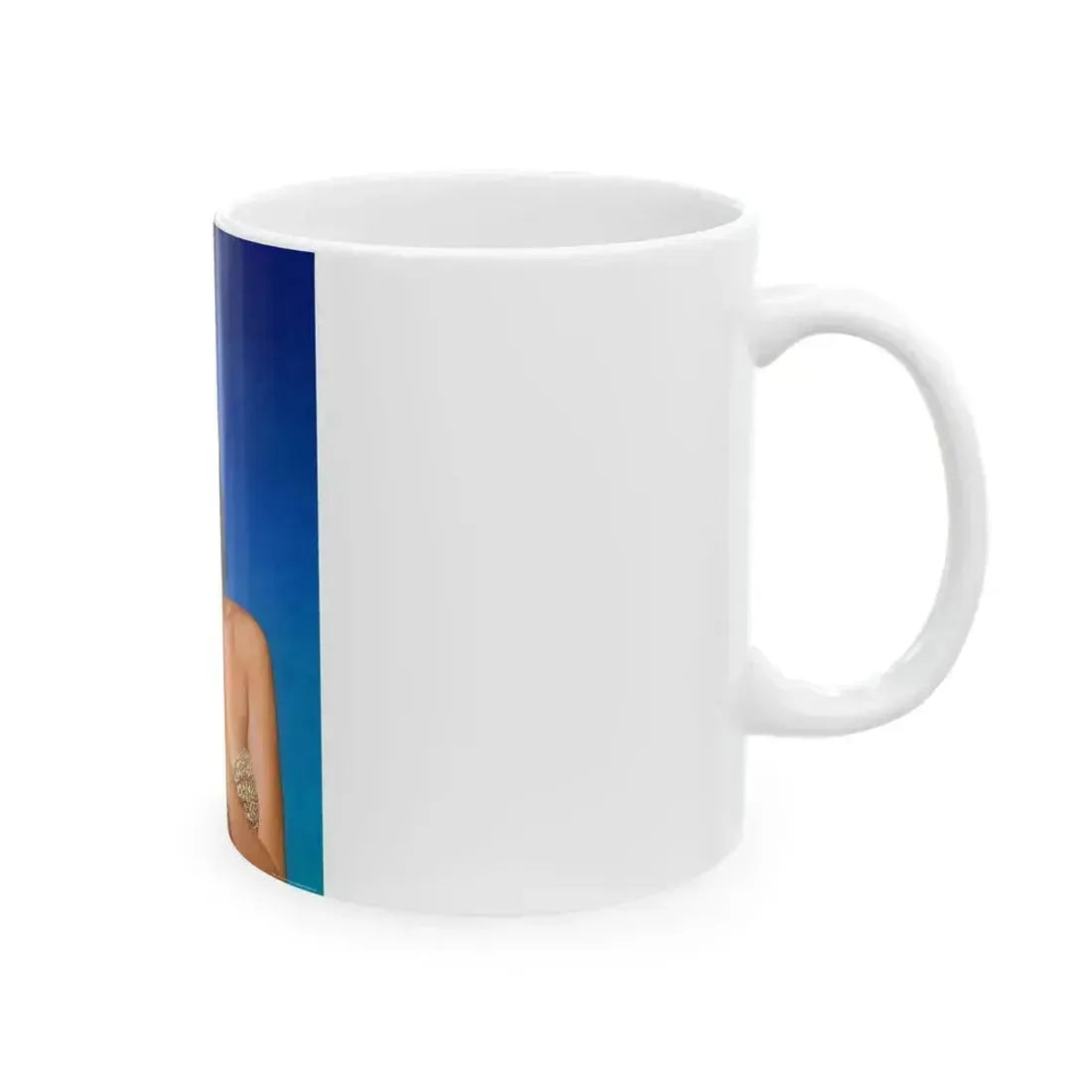 Barbara Carrera #34 (Vintage Female Icon) White Coffee Mug - Go Mug Yourself