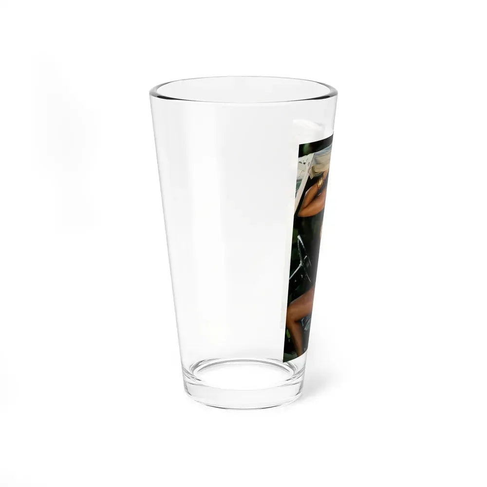 Barbara Carrera #35 - Topless (Vintage Female Icon) Pint Glass 16oz - Go Mug Yourself