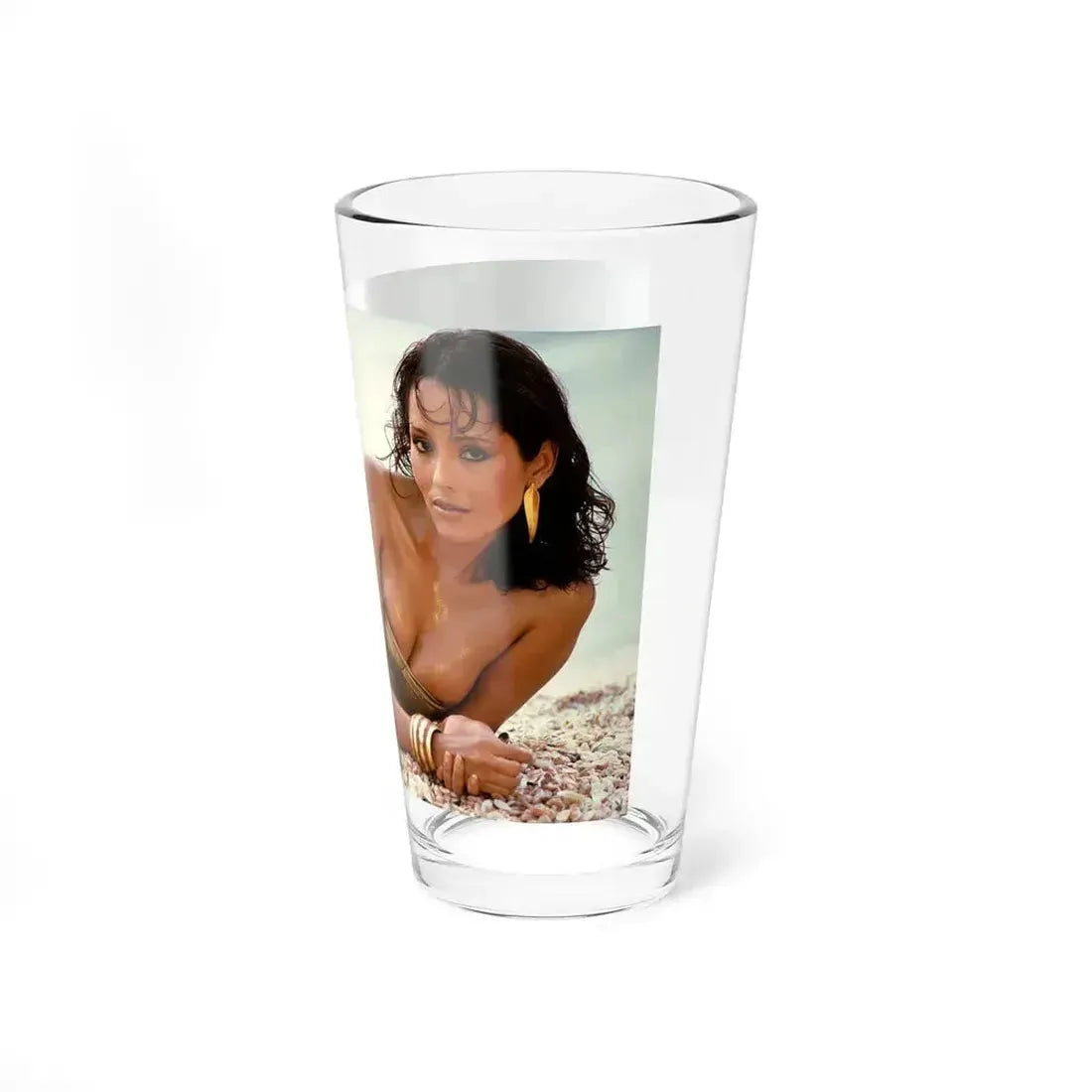 Barbara Carrera #63 1 (Vintage Female Icon) Pint Glass 16oz - Go Mug Yourself