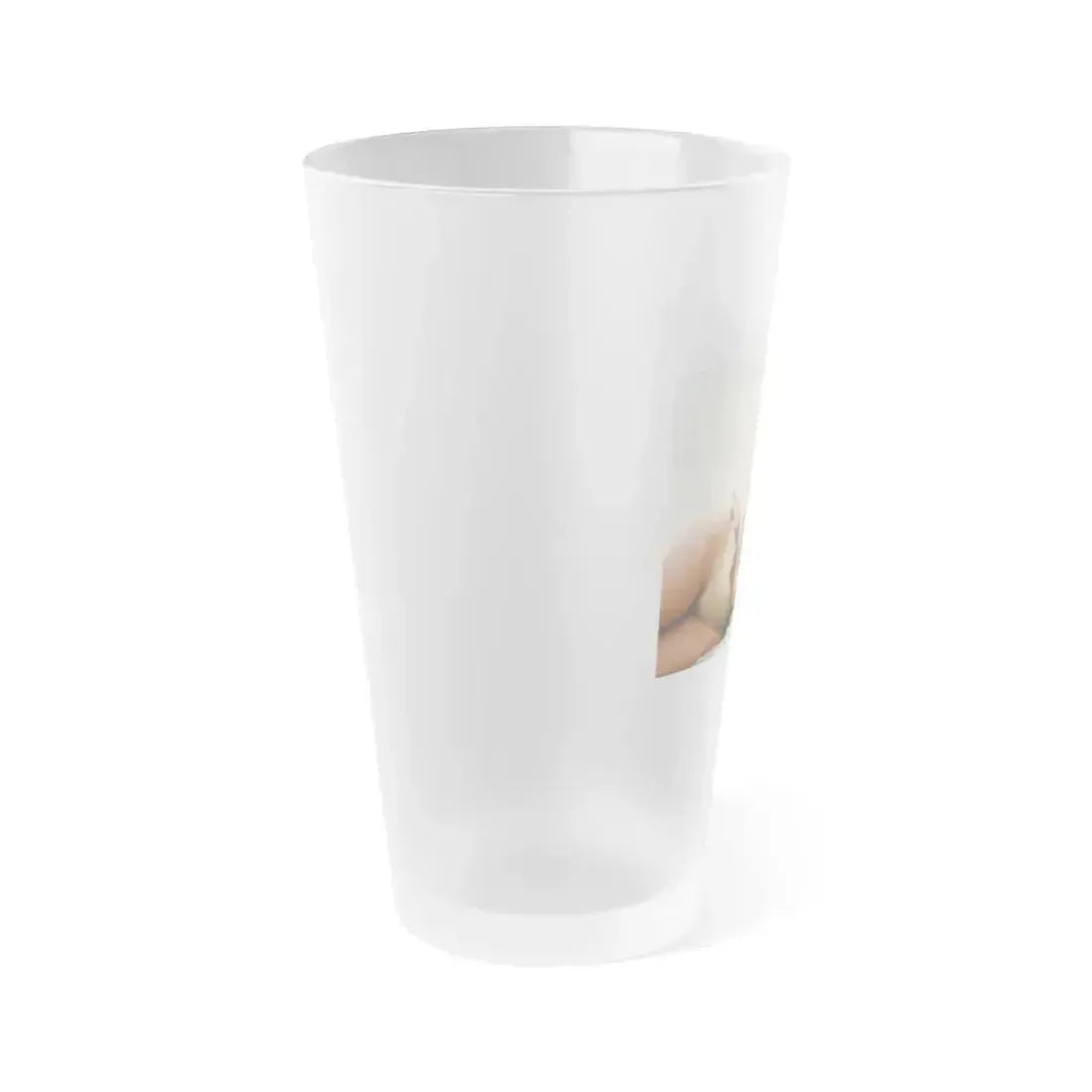 Barbara Carrera #63 (Vintage Female Icon) Frosted Pint Glass 16oz - Go Mug Yourself