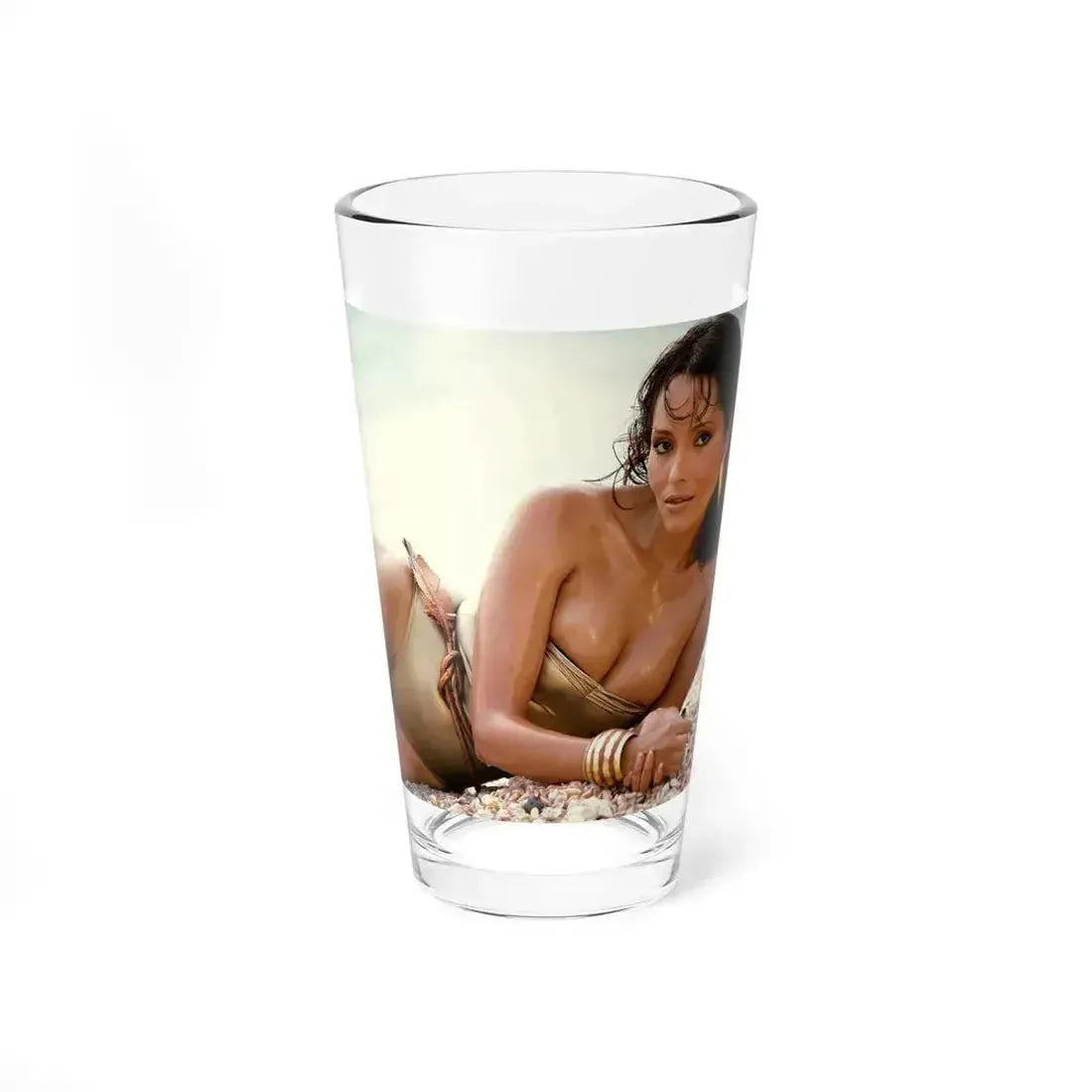Barbara Carrera #63 (Vintage Female Icon) Pint Glass 16oz 16oz - Go Mug Yourself