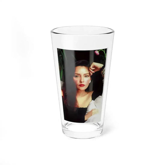 Barbara Carrera #64 (Vintage Female Icon) Pint Glass 16oz 16oz - Go Mug Yourself