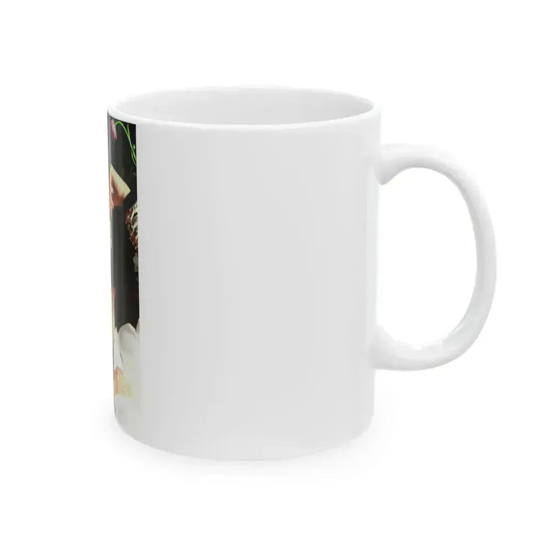 Barbara Carrera #64 (Vintage Female Icon) White Coffee Mug - Go Mug Yourself