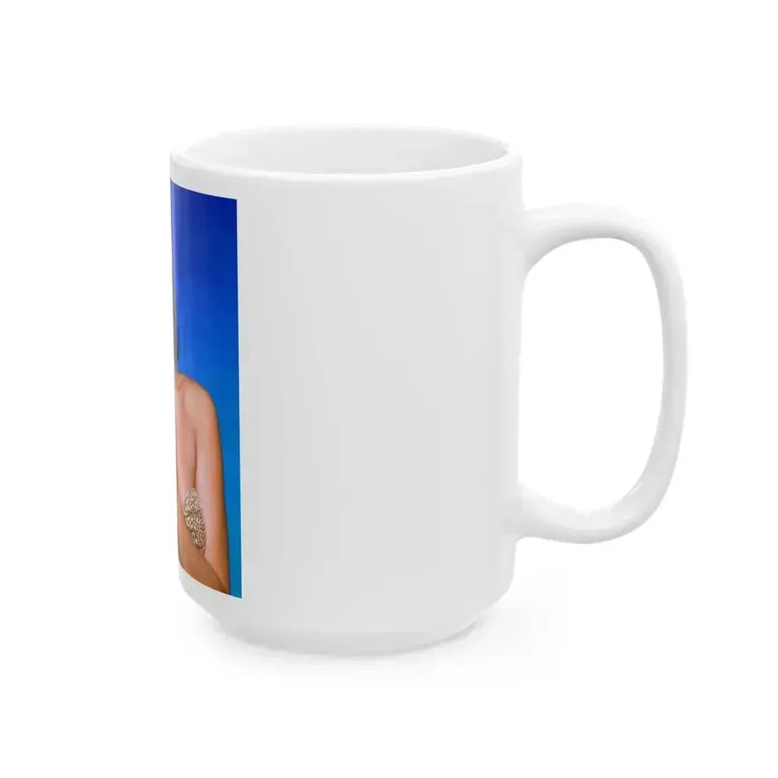 Barbara Carrera #68 (Vintage Female Icon) White Coffee Mug - Go Mug Yourself