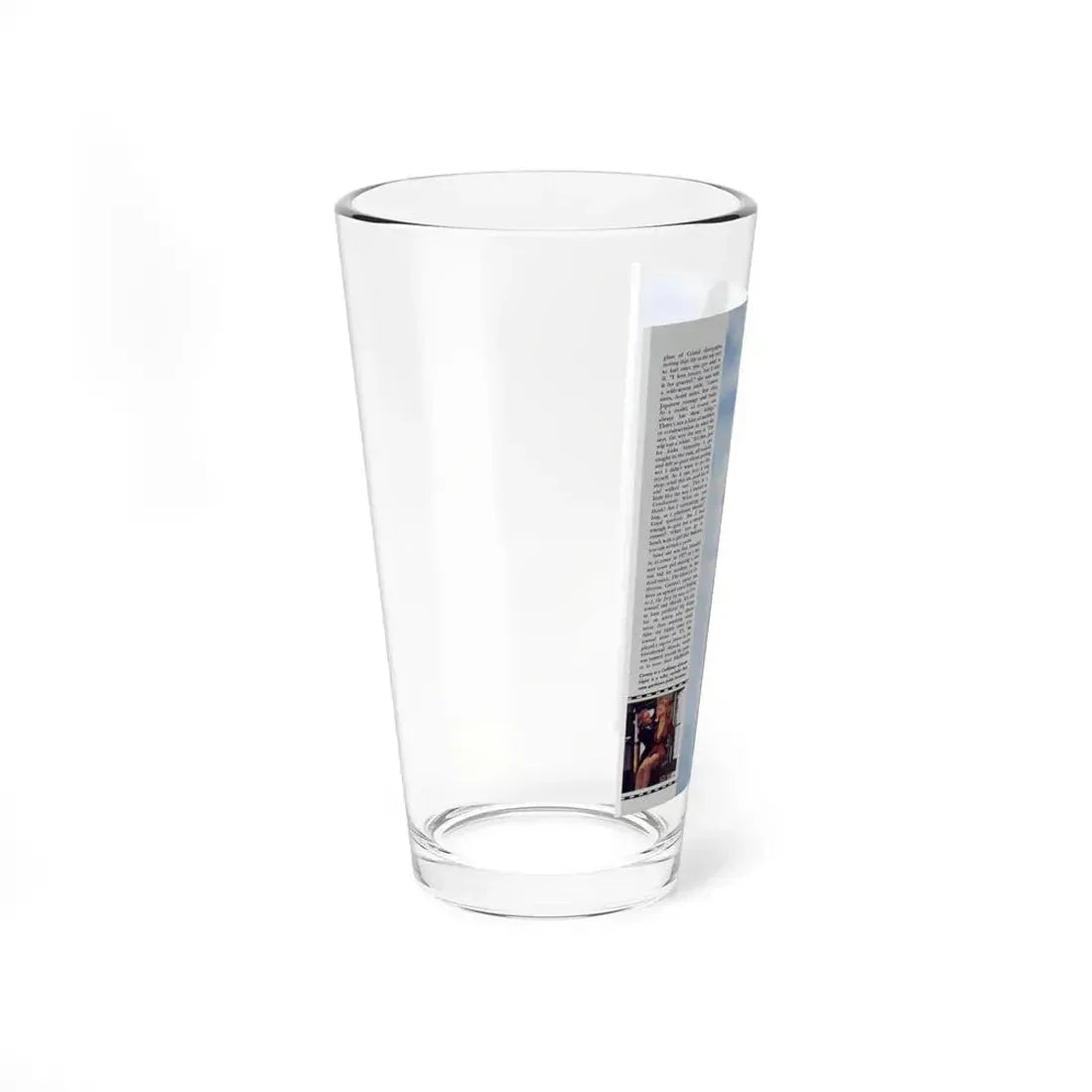 Barbara Carrera #78 - Playboy Mag. March '82 Photo (Vintage Female Icon) Pint Glass 16oz - Go Mug Yourself