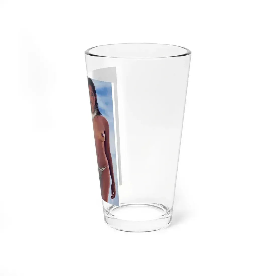 Barbara Carrera #78 - Playboy Mag. March '82 Photo (Vintage Female Icon) Pint Glass 16oz - Go Mug Yourself