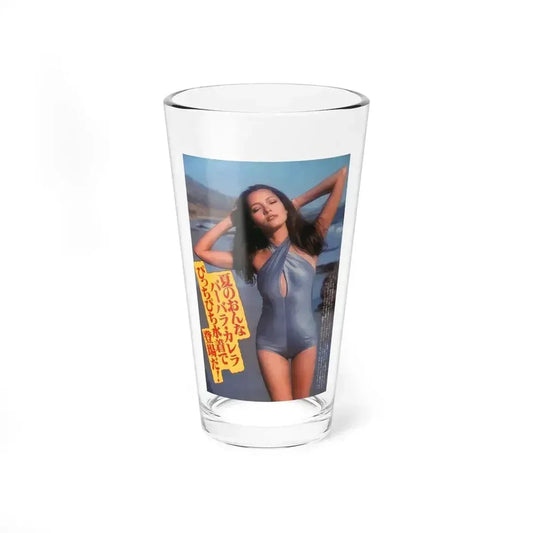 Barbara Carrera #82 (Vintage Female Icon) Pint Glass 16oz 16oz - Go Mug Yourself