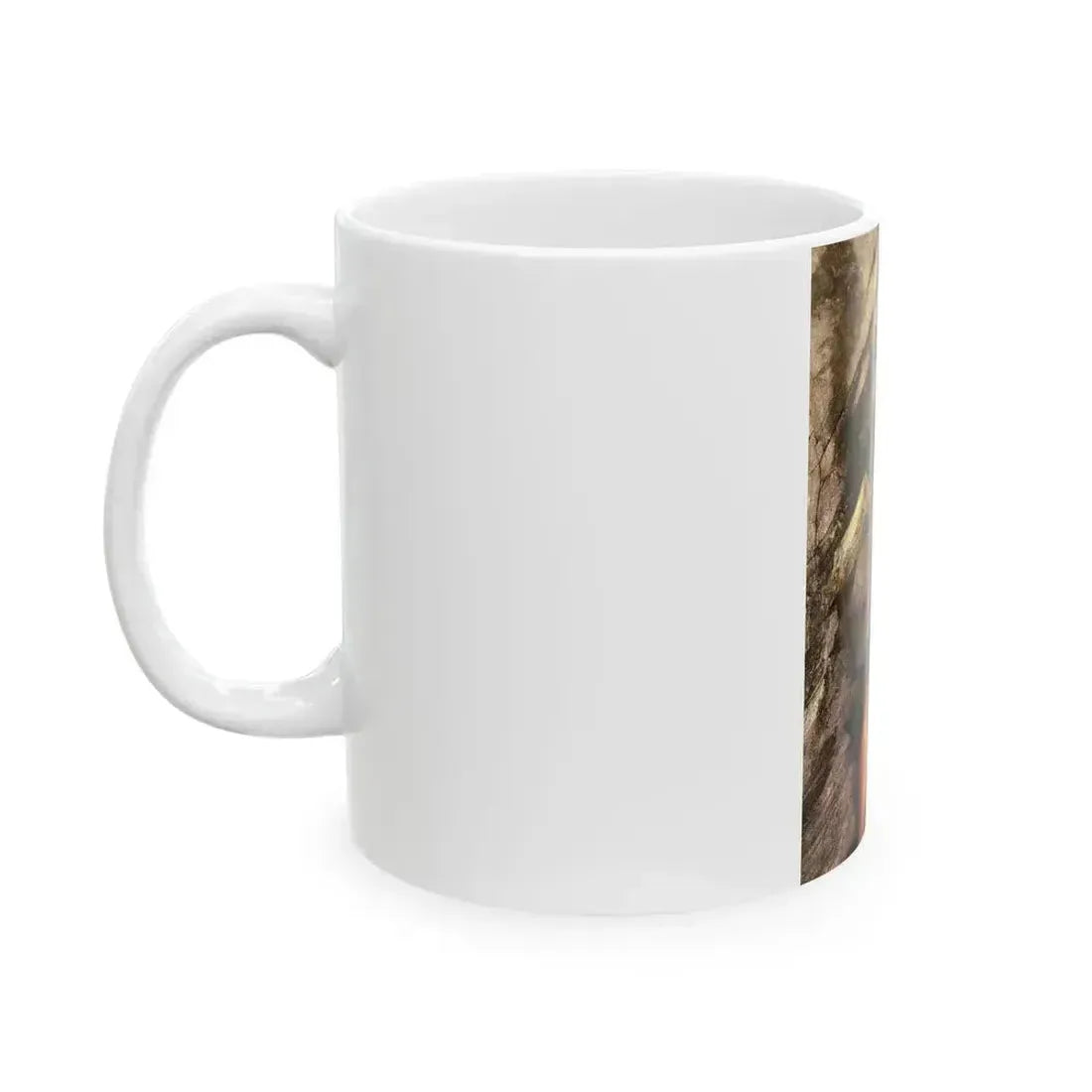 Barbara Carrera #89 (Vintage Female Icon) White Coffee Mug - Go Mug Yourself