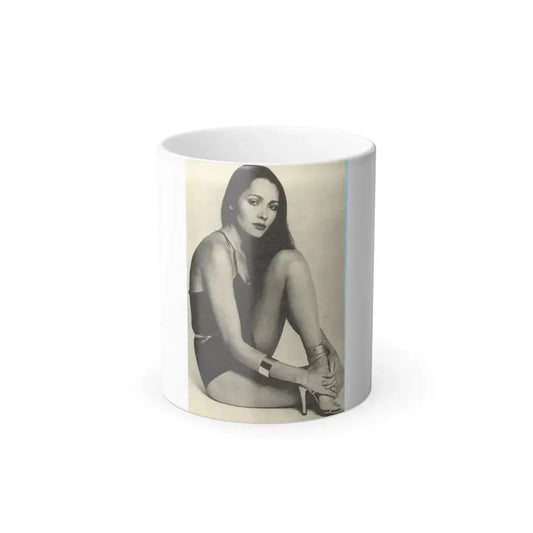 Barbara Carrera #90 (Vintage Female Icon) Color Changing Mug 11oz 11oz - Go Mug Yourself