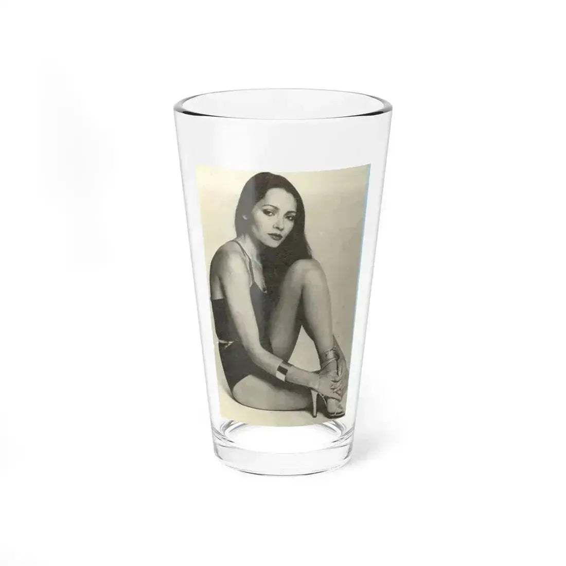 Barbara Carrera #90 (Vintage Female Icon) Pint Glass 16oz 16oz - Go Mug Yourself