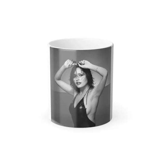 Barbara Carrera #94 (Vintage Female Icon) Color Changing Mug 11oz 11oz - Go Mug Yourself
