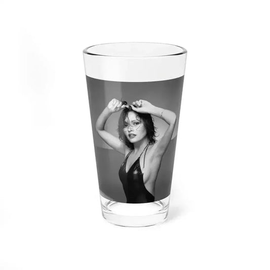 Barbara Carrera #94 (Vintage Female Icon) Pint Glass 16oz 16oz - Go Mug Yourself