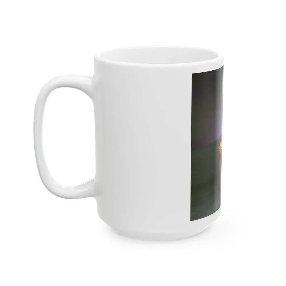 Barbara Carrera #95 (Vintage Female Icon) White Coffee Mug - Go Mug Yourself