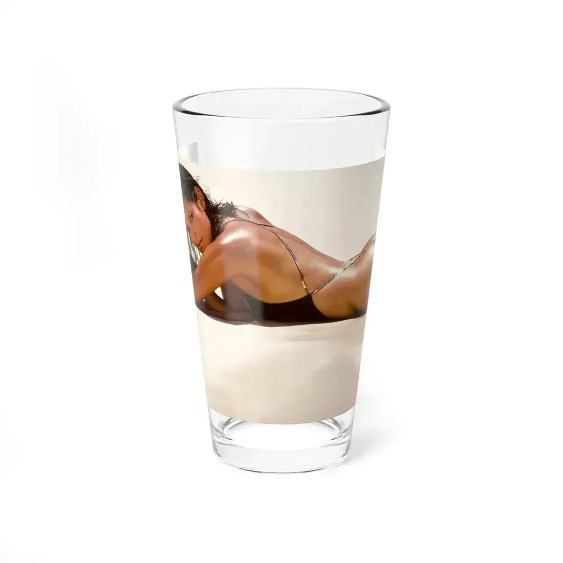 Barbara Carrera #97 (Vintage Female Icon) Pint Glass 16oz 16oz - Go Mug Yourself