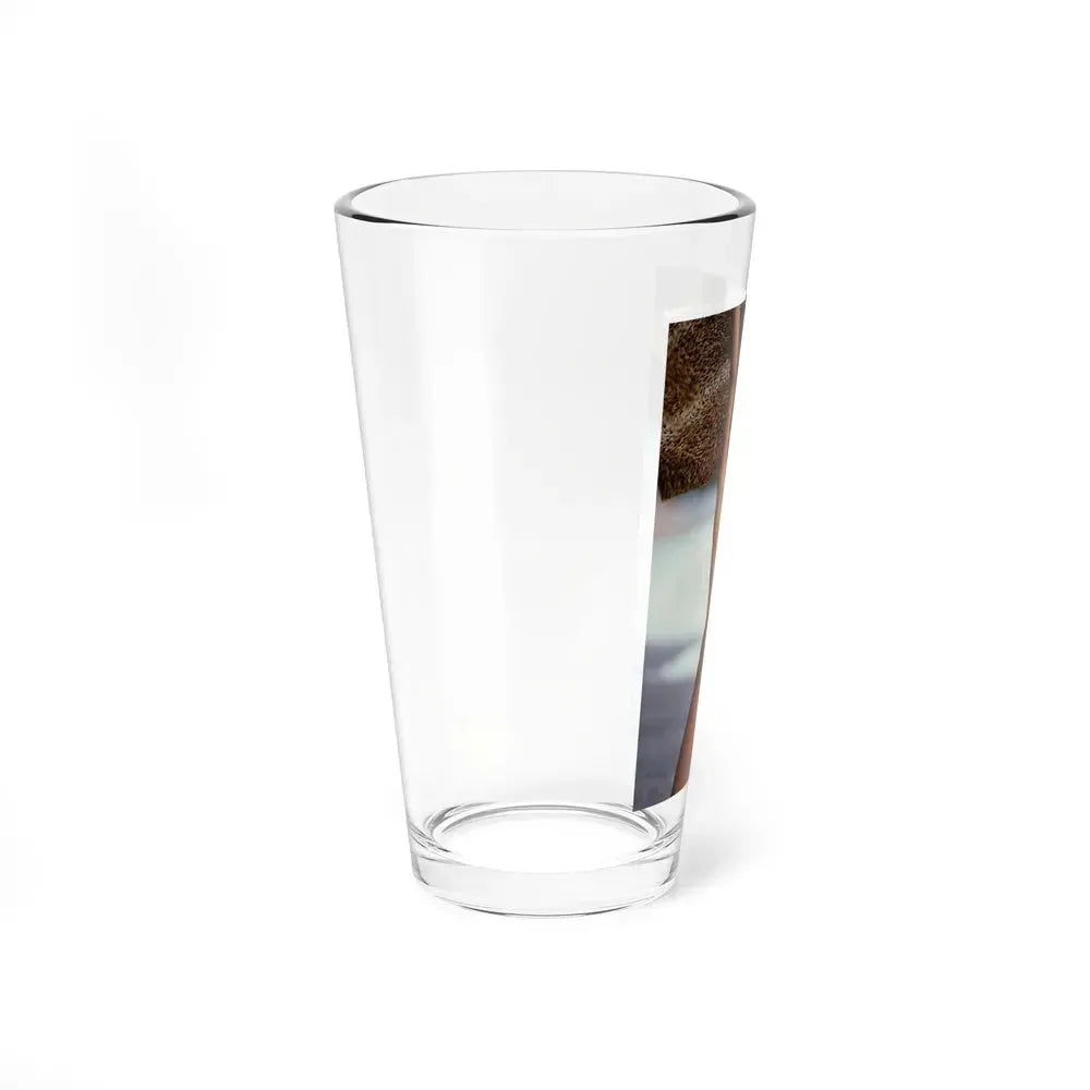 Barbara Carrera #98 - Topless (Vintage Female Icon) Pint Glass 16oz - Go Mug Yourself