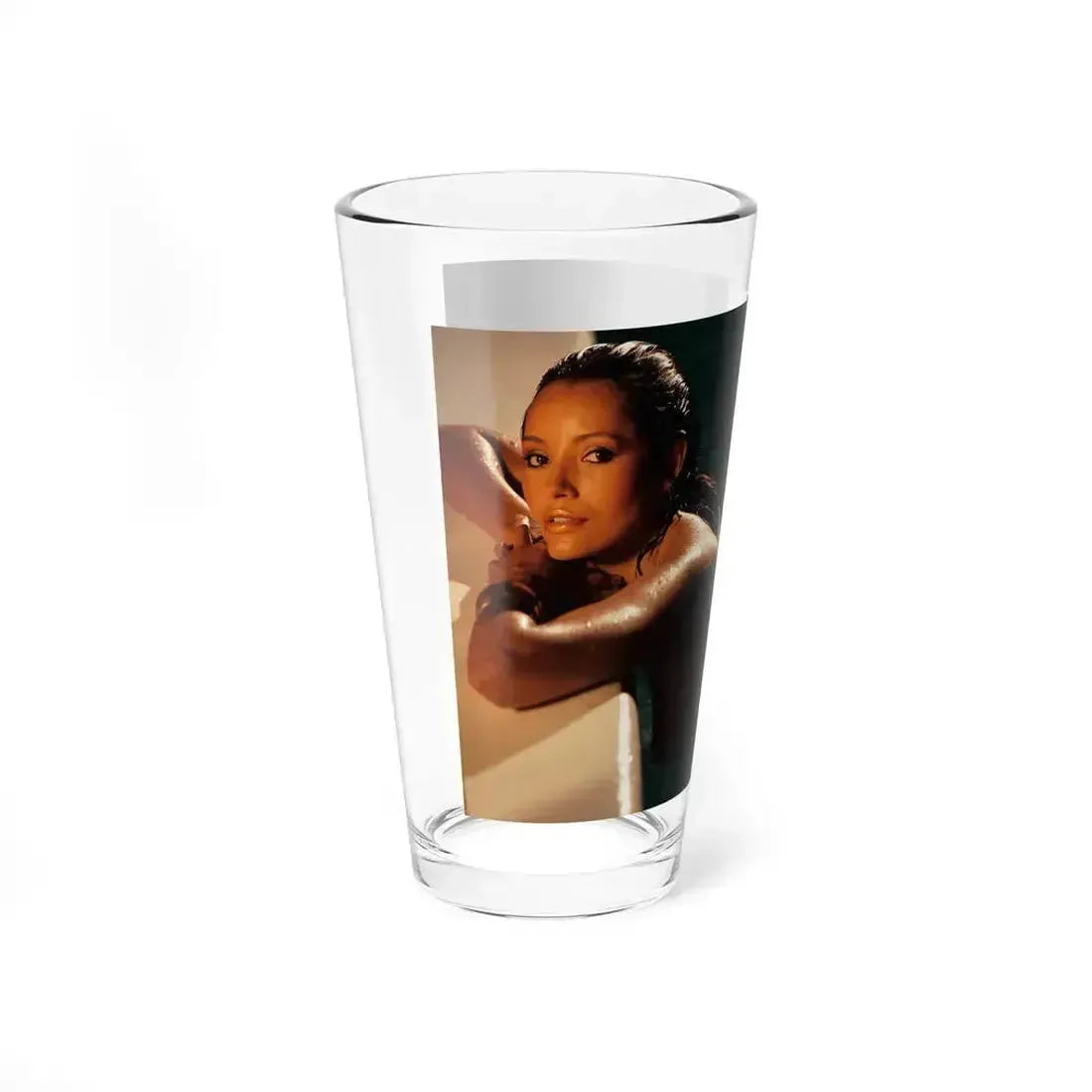 Barbara Carrera #99 (Vintage Female Icon) Pint Glass 16oz - Go Mug Yourself