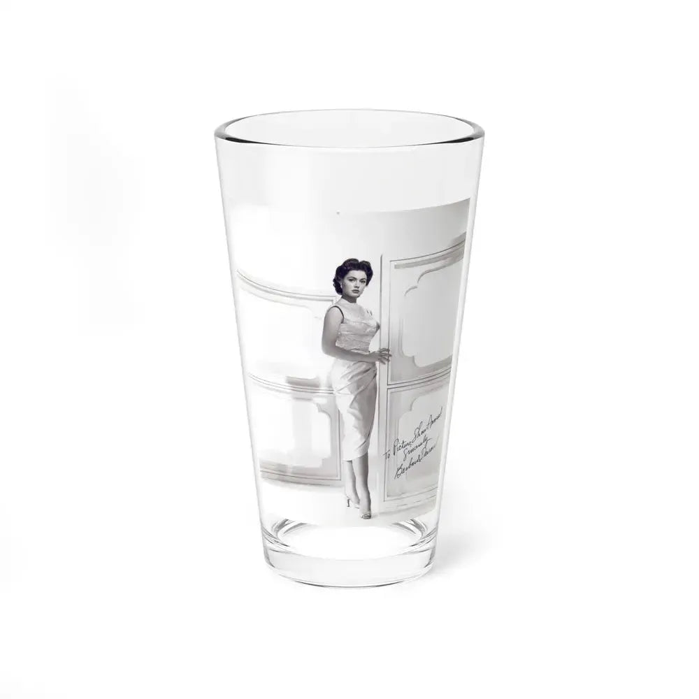 Barbara Darrow #07 1 (Vintage Female Icon) Pint Glass 16oz 16oz - Go Mug Yourself