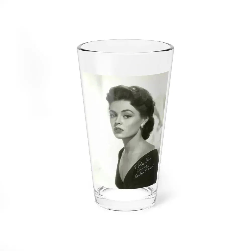Barbara Darrow #08 (Vintage Female Icon) Pint Glass 16oz 16oz - Go Mug Yourself