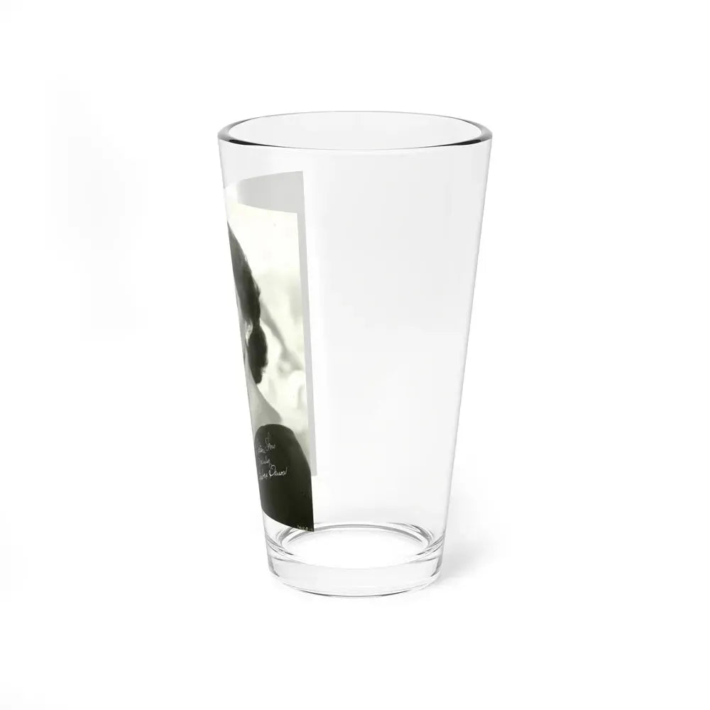 Barbara Darrow #08 (Vintage Female Icon) Pint Glass 16oz - Go Mug Yourself