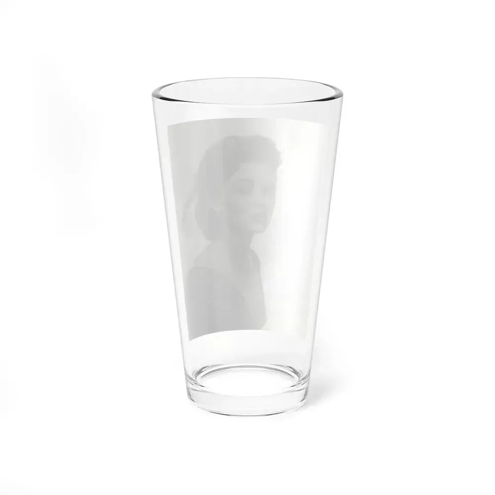 Barbara Darrow #08 (Vintage Female Icon) Pint Glass 16oz - Go Mug Yourself