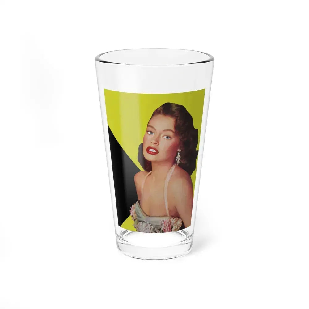 Barbara Darrow #11 (Vintage Female Icon) Pint Glass 16oz 16oz - Go Mug Yourself