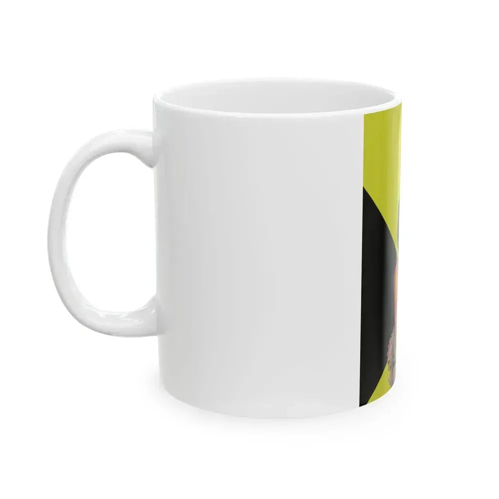 Barbara Darrow #11 (Vintage Female Icon) White Coffee Mug - Go Mug Yourself
