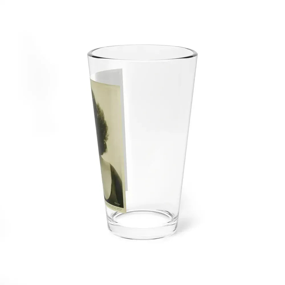 Barbara Darrow #37 (Vintage Female Icon) Pint Glass 16oz - Go Mug Yourself