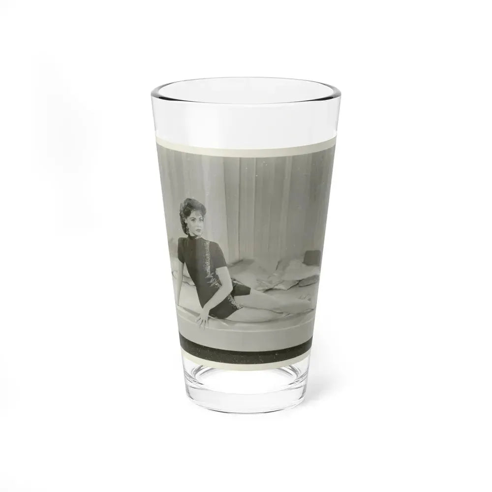 Barbara Darrow #41 (Vintage Female Icon) Pint Glass 16oz 16oz - Go Mug Yourself
