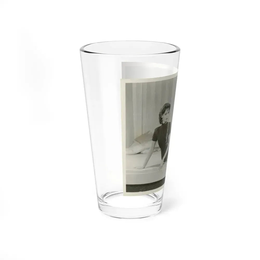 Barbara Darrow #41 (Vintage Female Icon) Pint Glass 16oz - Go Mug Yourself