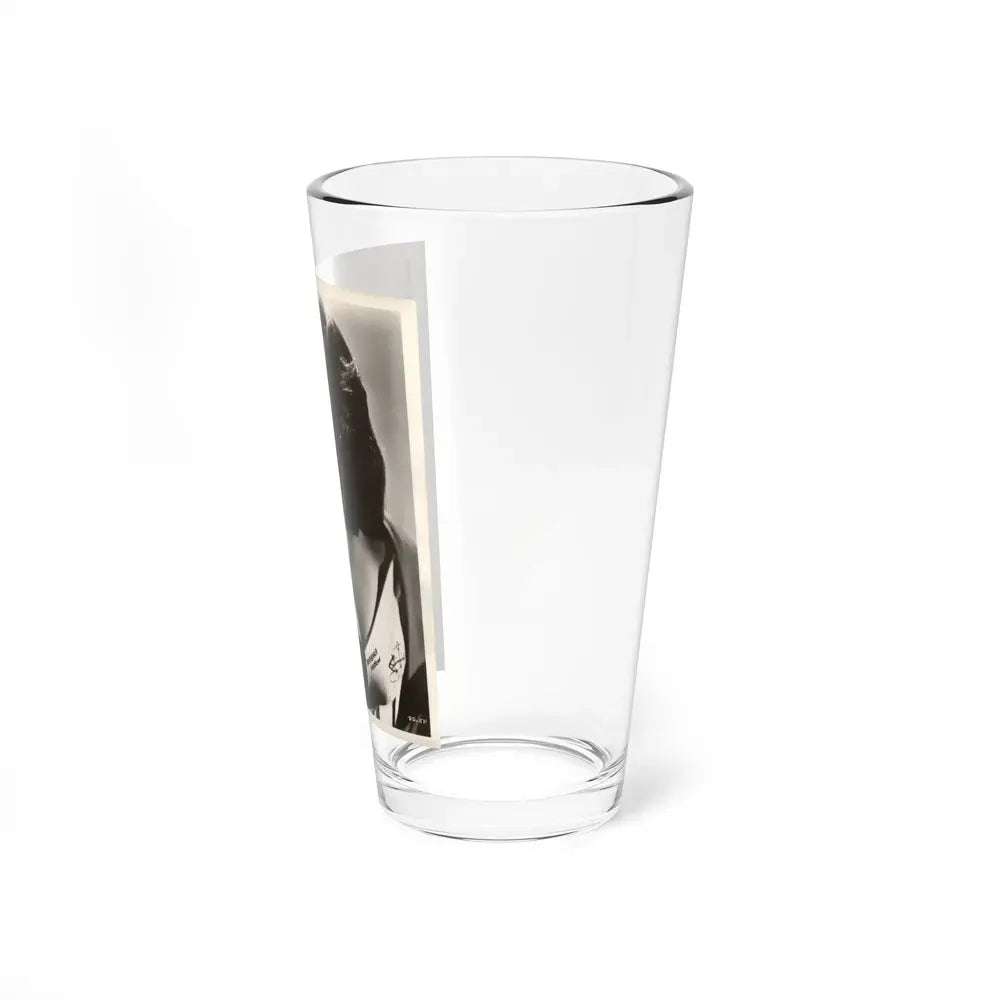 Barbara Darrow #44 - Vintage 8x10 B&W Glamour Portrait Circa Early 50's (Vintage Female Icon) Pint Glass 16oz - Go Mug Yourself