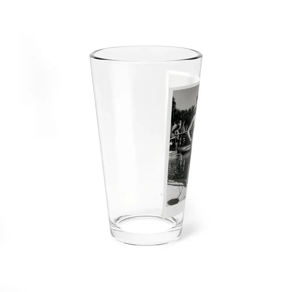 Barbara Darrow #47 (Vintage Female Icon) Pint Glass 16oz - Go Mug Yourself