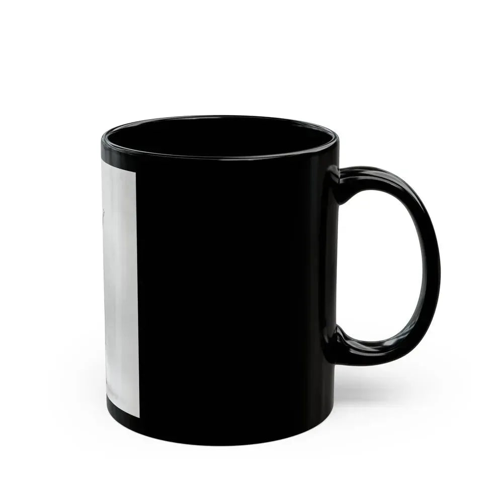 Barbara Lang #22 (Vintage Female Icon) Black Coffee Mug - Go Mug Yourself