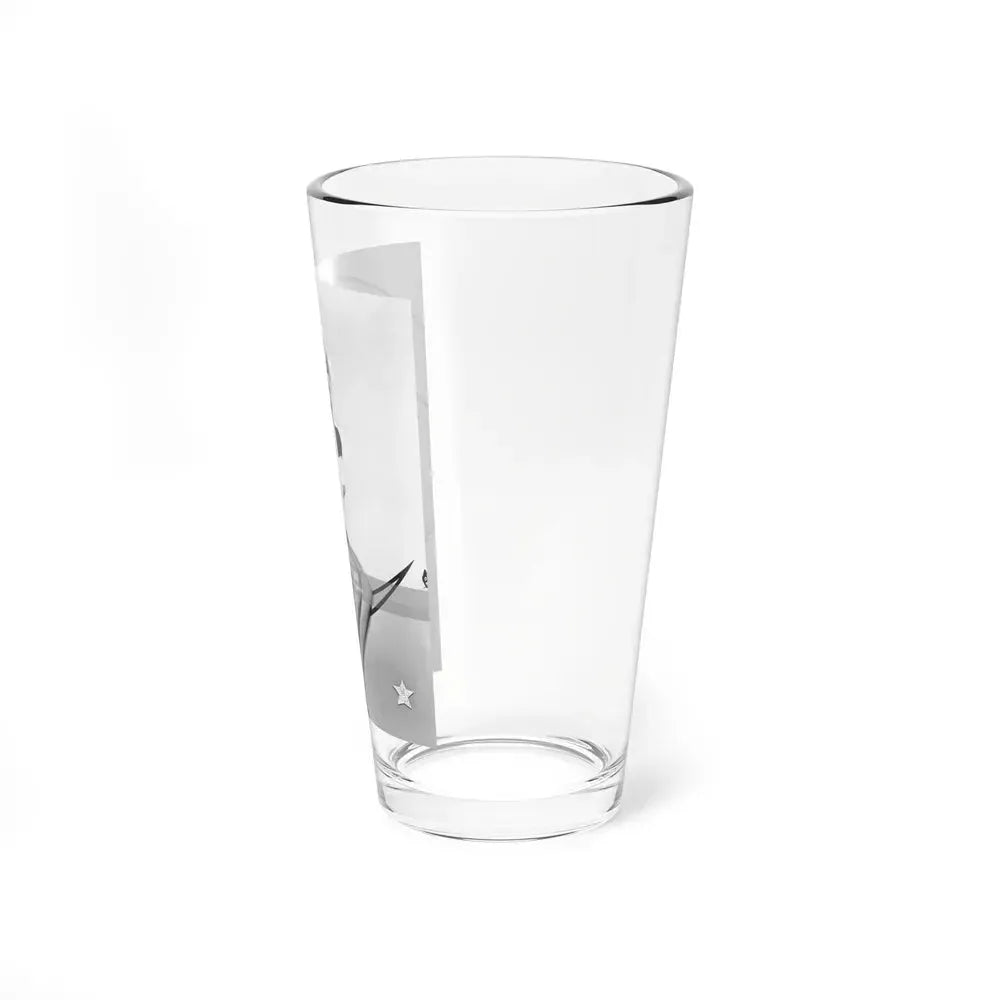 Barbara Lang #31 (Vintage Female Icon) Pint Glass 16oz - Go Mug Yourself