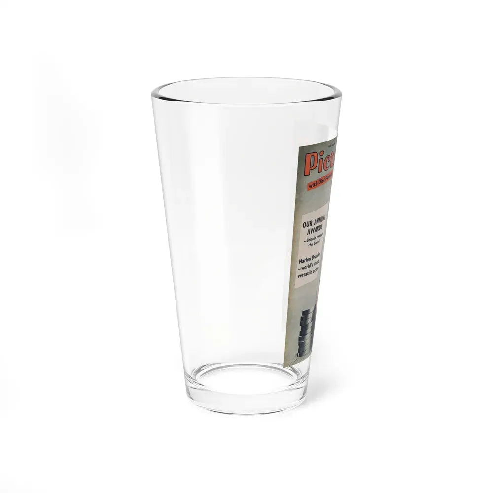 Barbara Lang #32 - Mag. Cover (Vintage Female Icon) Pint Glass 16oz - Go Mug Yourself