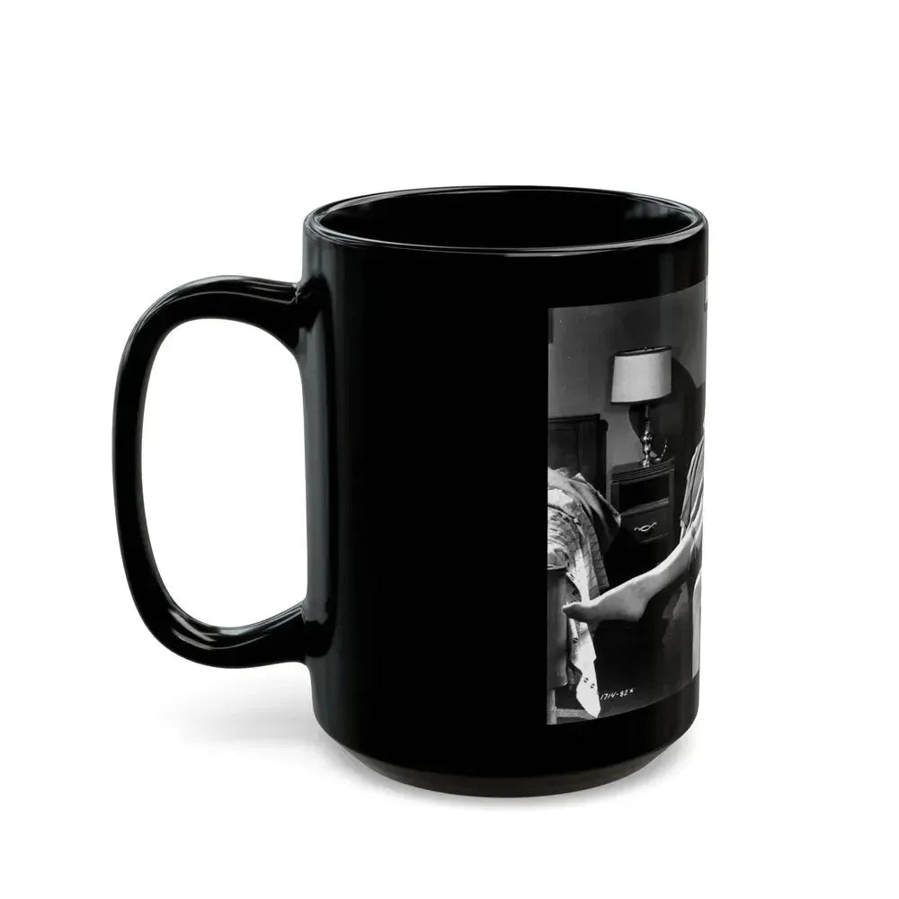 Barbara Lang #33 (Vintage Female Icon) Black Coffee Mug - Go Mug Yourself