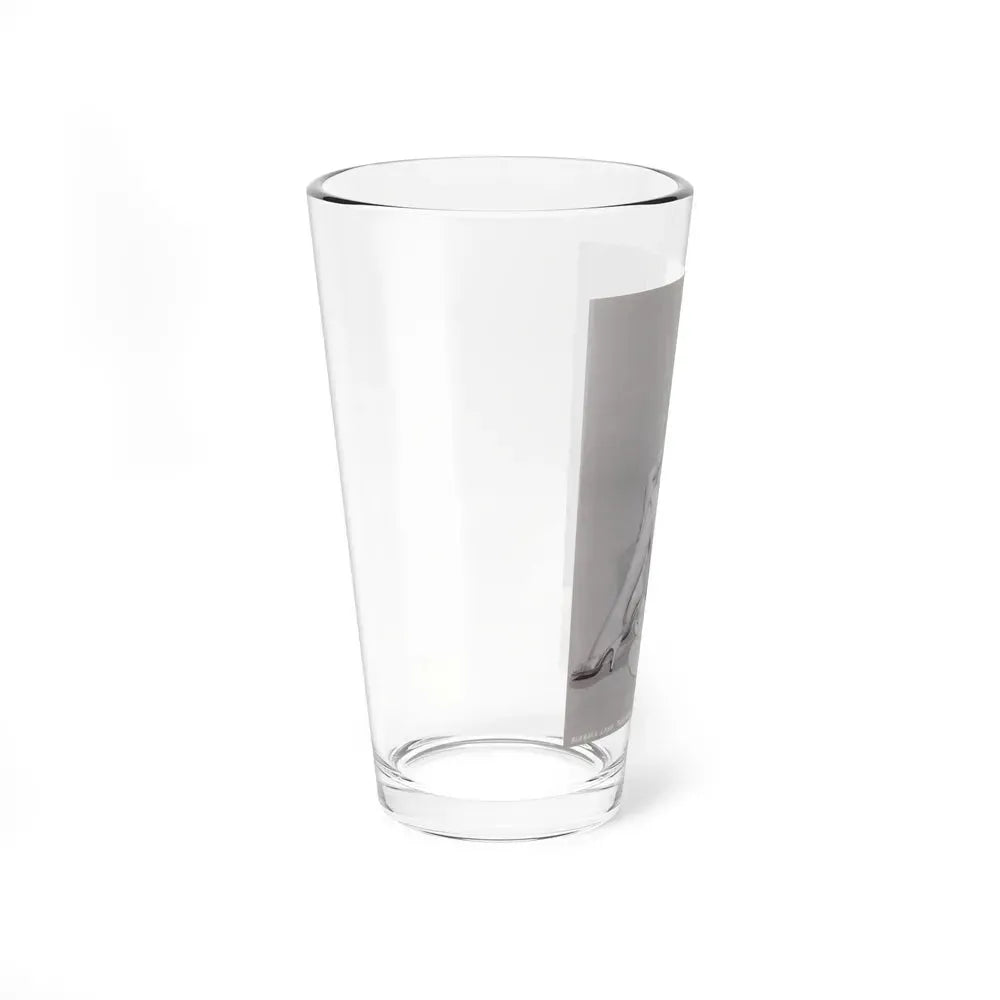 Barbara Lang #37 (Vintage Female Icon) Pint Glass 16oz - Go Mug Yourself