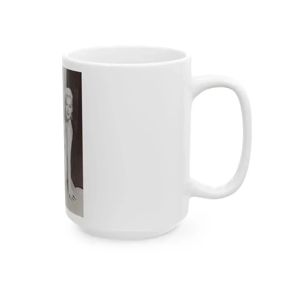 Barbara Lang #37 (Vintage Female Icon) White Coffee Mug - Go Mug Yourself