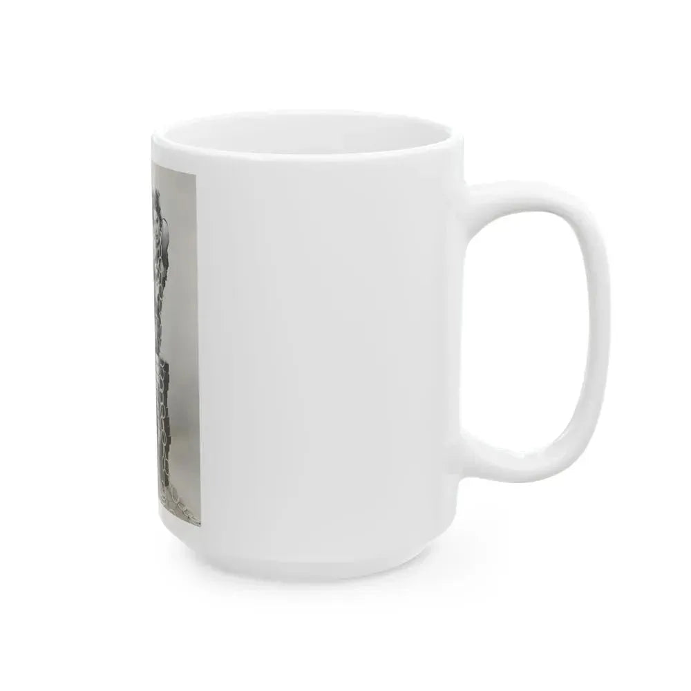 Barbara Lang #42 (Vintage Female Icon) White Coffee Mug - Go Mug Yourself