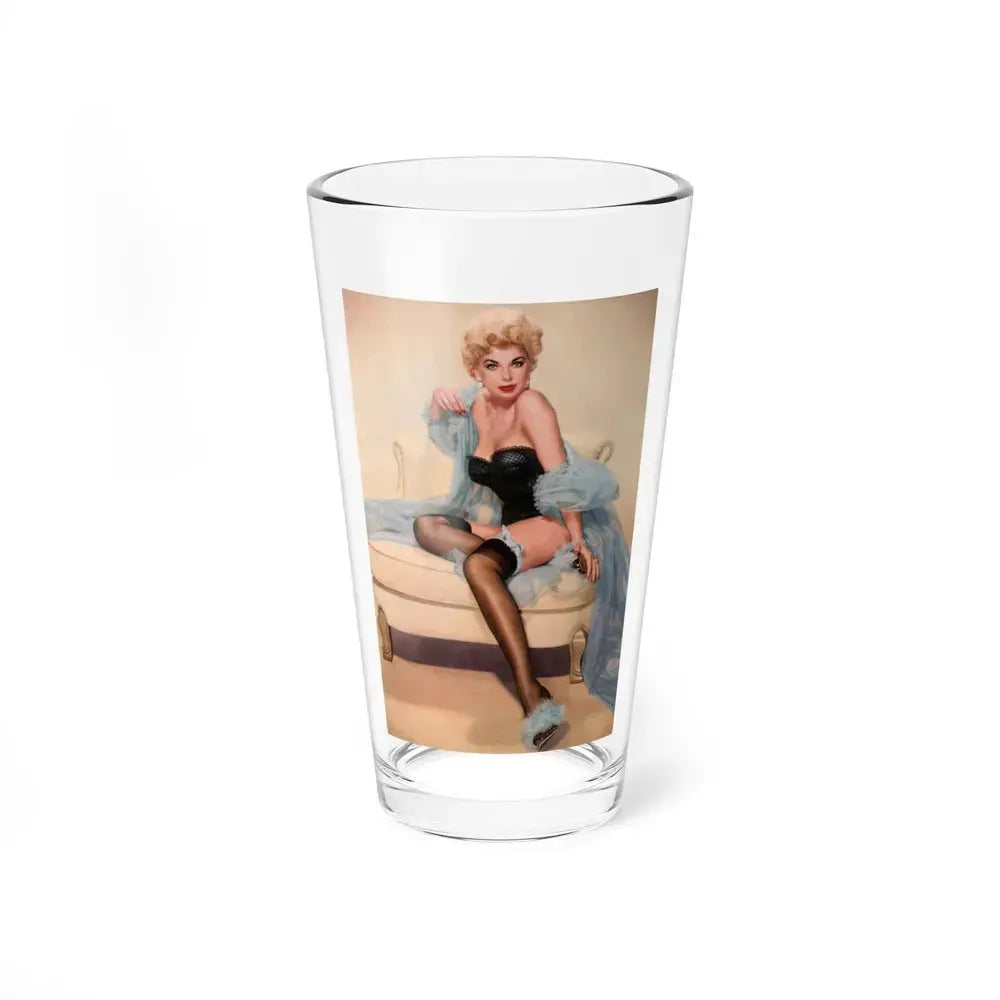 Barbara Nichols #141 (Vintage Female Icon) Pint Glass 16oz 16oz - Go Mug Yourself