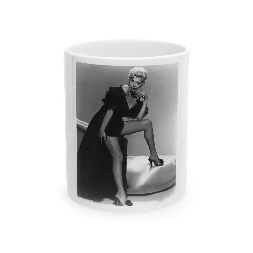 Barbara Nichols #151 (Vintage Female Icon) White Coffee Mug 11oz - Go Mug Yourself