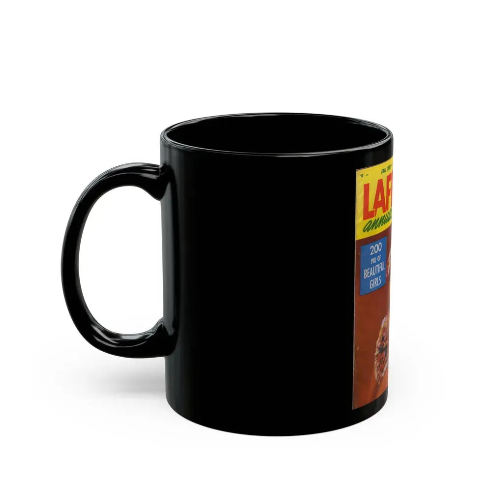 Barbara Nichols #164 - Mag. Cover (Vintage Female Icon) Black Coffee Mug - Go Mug Yourself