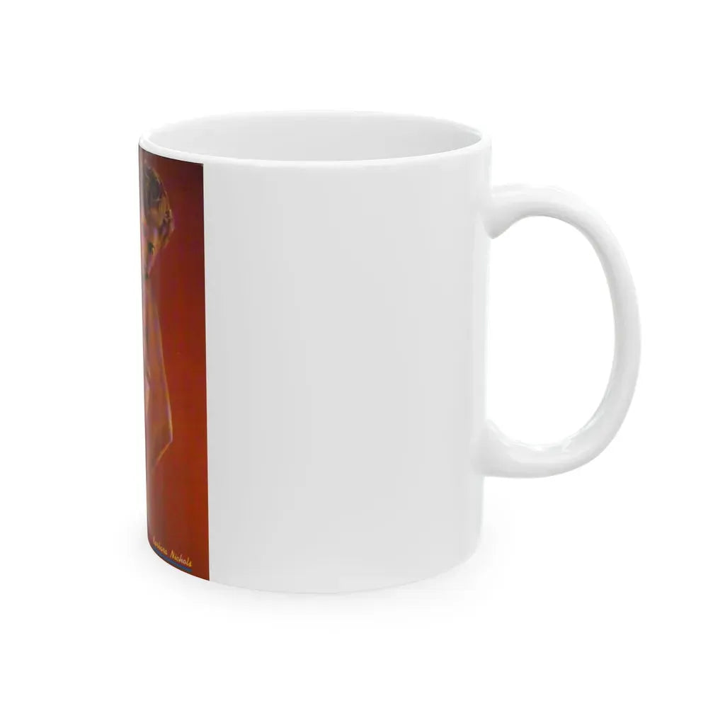 Barbara Nichols #164 - Mag. Cover (Vintage Female Icon) White Coffee Mug - Go Mug Yourself