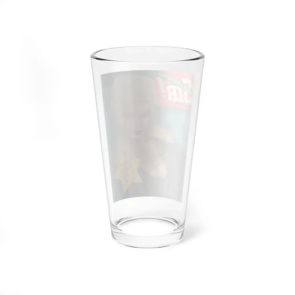 Barbara Nichols #20 - Mag. Cover (Vintage Female Icon) Pint Glass 16oz - Go Mug Yourself
