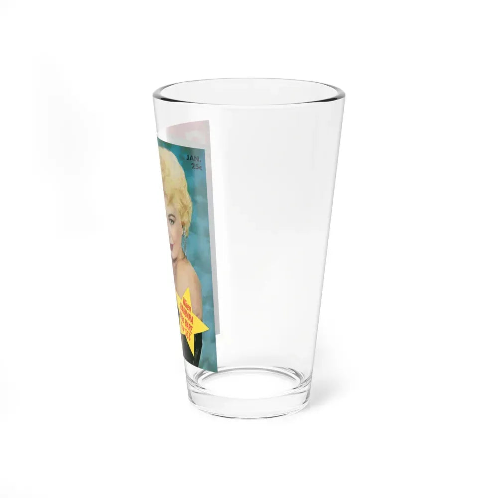 Barbara Nichols #20 - Mag. Cover (Vintage Female Icon) Pint Glass 16oz - Go Mug Yourself