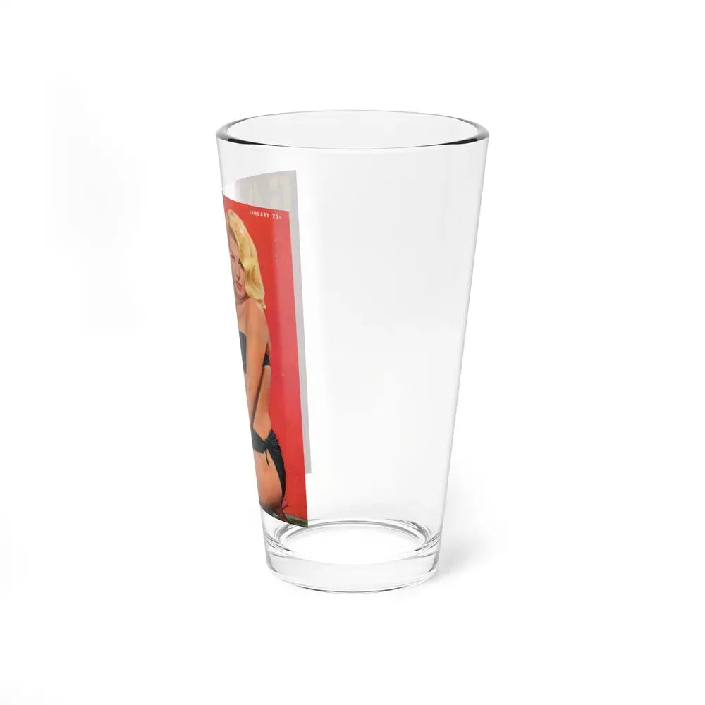 Barbara Nichols #226 - Mag. Cover (Vintage Female Icon) Pint Glass 16oz - Go Mug Yourself