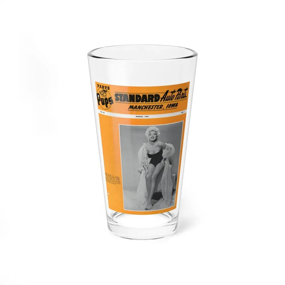 Barbara Nichols #237 - Mag. Cover (Vintage Female Icon) Pint Glass 16oz 16oz - Go Mug Yourself