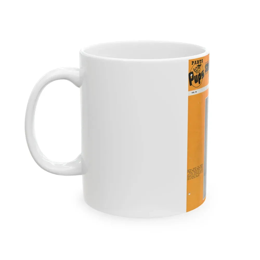 Barbara Nichols #237 - Mag. Cover (Vintage Female Icon) White Coffee Mug - Go Mug Yourself