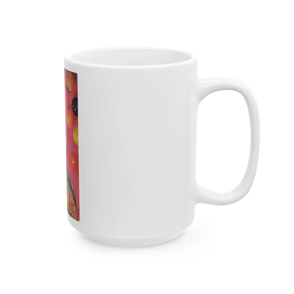 Barbara Nichols #27 - Mag. Cover (Vintage Female Icon) White Coffee Mug - Go Mug Yourself