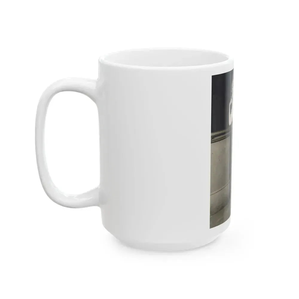 Barbara Nichols #287 (Vintage Female Icon) White Coffee Mug - Go Mug Yourself