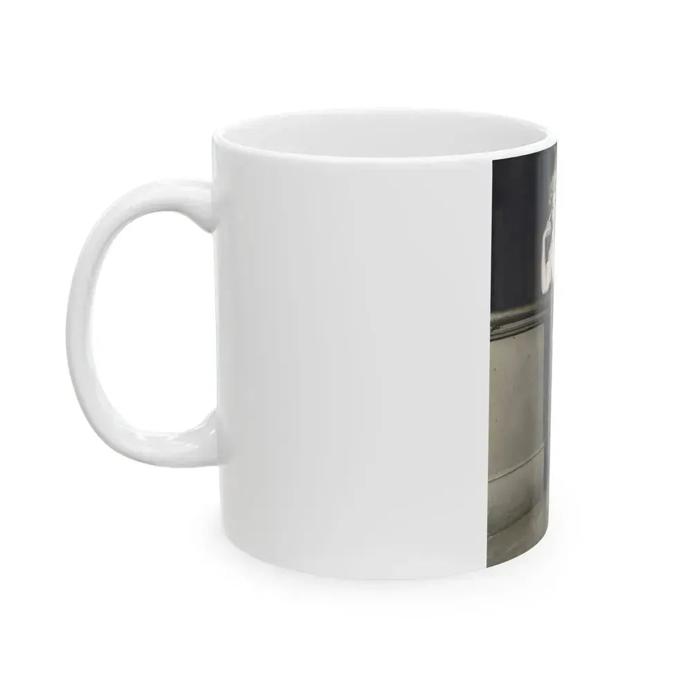 Barbara Nichols #287 (Vintage Female Icon) White Coffee Mug - Go Mug Yourself